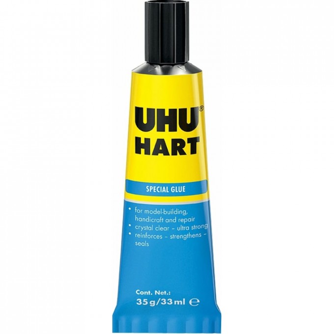 Клей для жестких пластиков UHU HART 40936