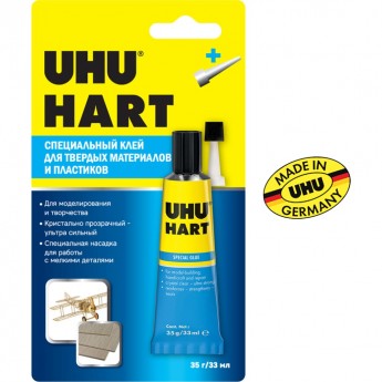 Клей для жестких пластиков UHU HART